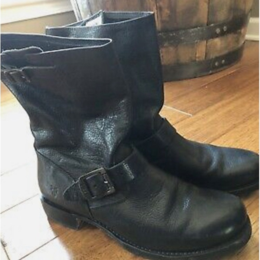 Frye Veronica short Moto Boots, size 9.5